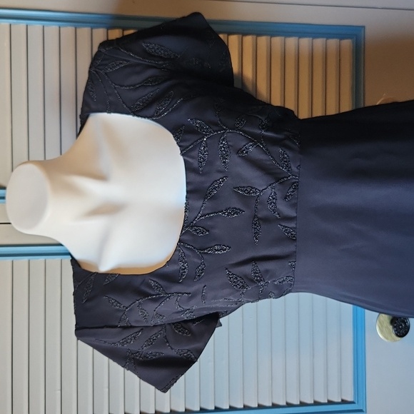 Vintage Black New Image Beaded Gown - Picture 2 of 15